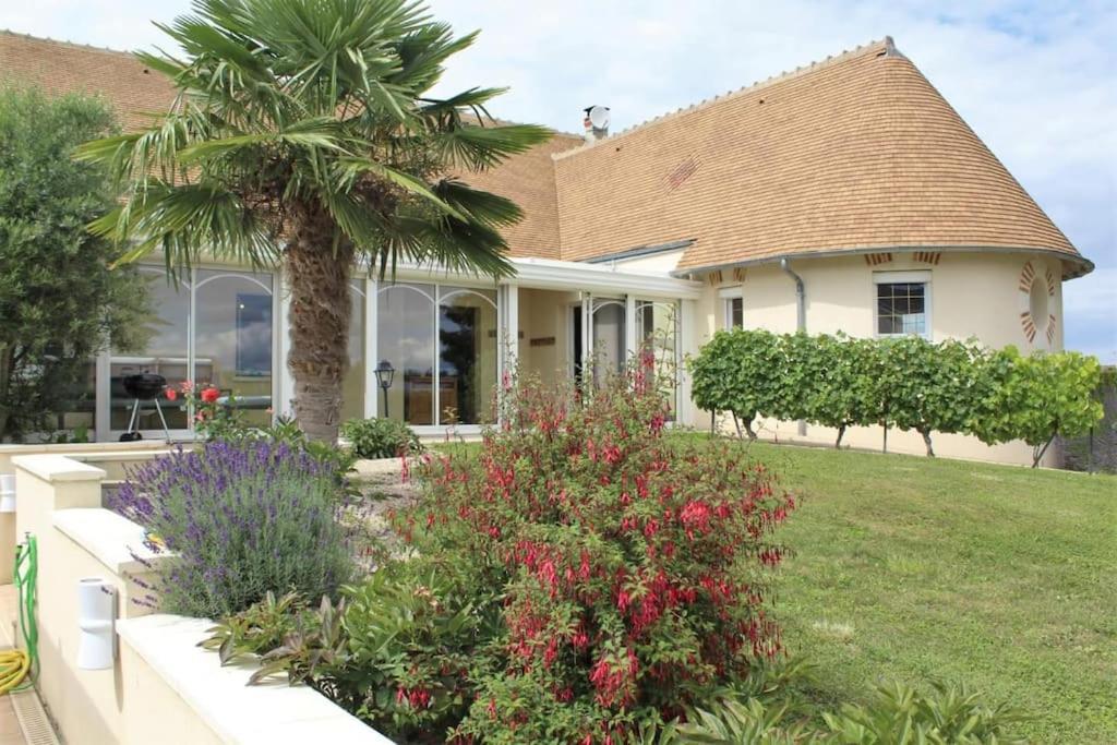 Piscine Chauffee-Beauval Et Chateaux- Villa Cormeray Exterior photo