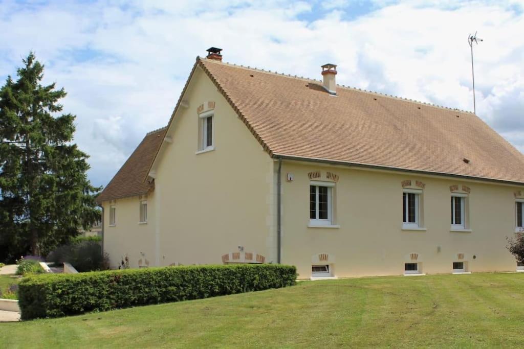 Piscine Chauffee-Beauval Et Chateaux- Villa Cormeray Exterior photo